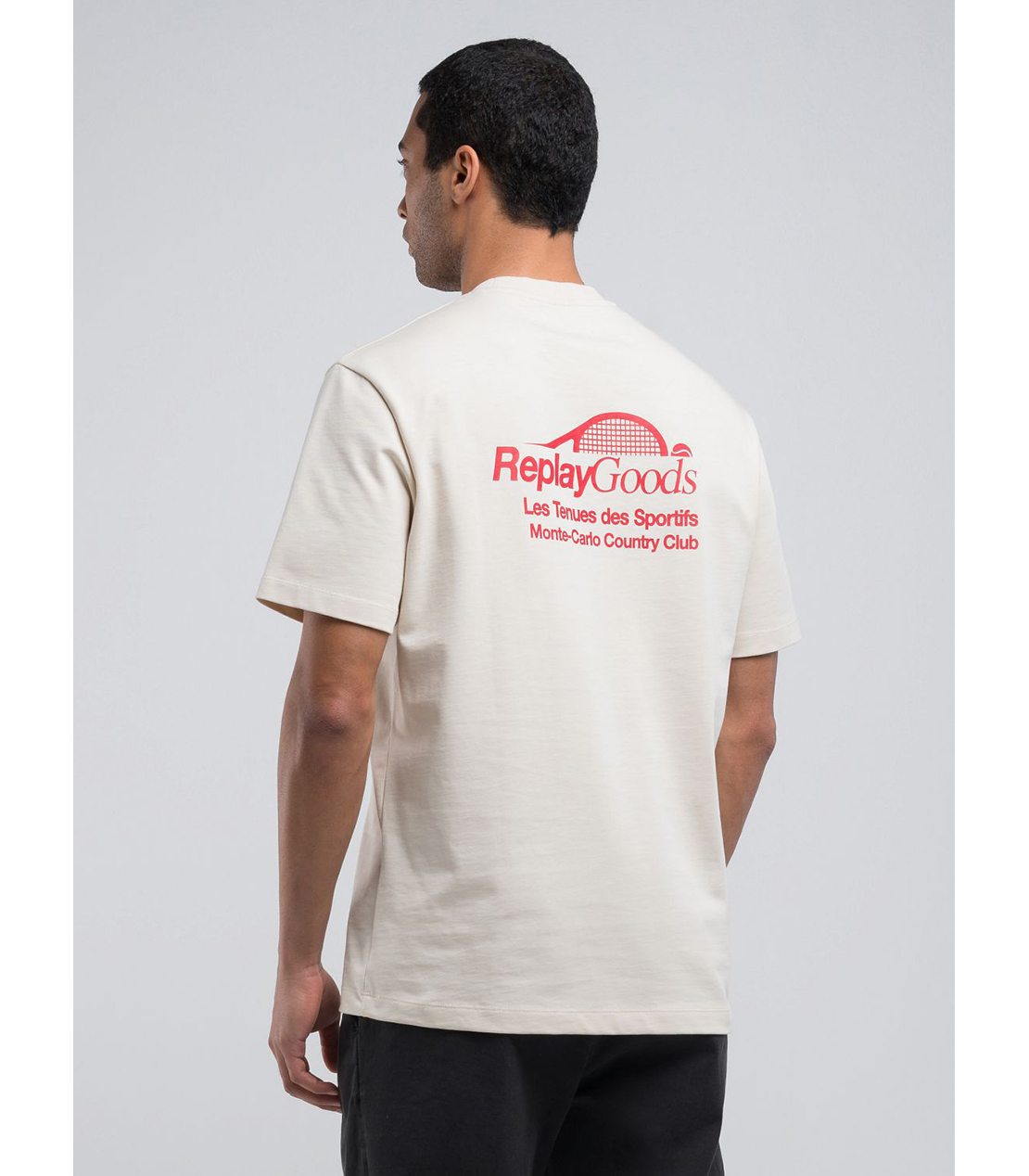 モンテカルロカントリークラブコレクションクルーネックTシャツ 詳細画像 アイボリー 3